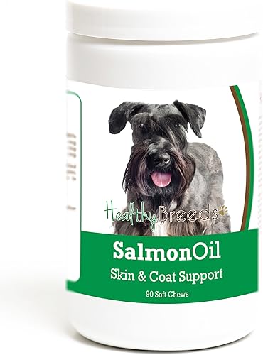 Miniatura 72 de Healthy Breeds Golden Retriever - Aceite de salmón masticable suave, 90