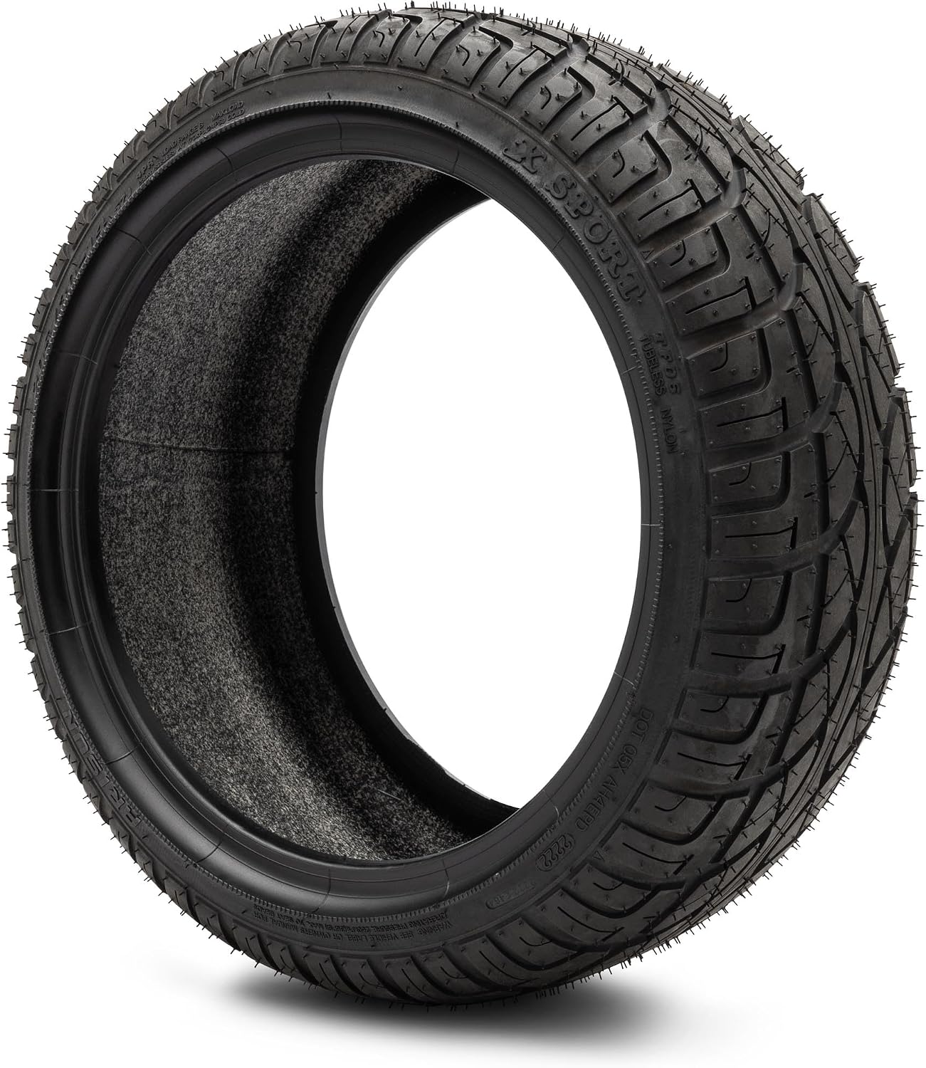 Arisun X-Sport 205/30-14 DOT Golf Cart Tire Street Low Profile (4-Ply) - Set of Four