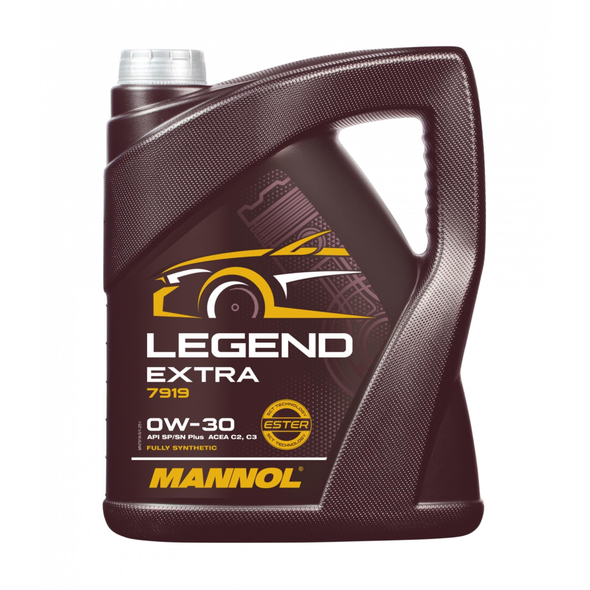 Inspektionspaket enthält 5 L Motoröl Legend Extra 0W-30 Ölfilter für Crossland X 75 1.2 P17 Grandland A18 2.0 D