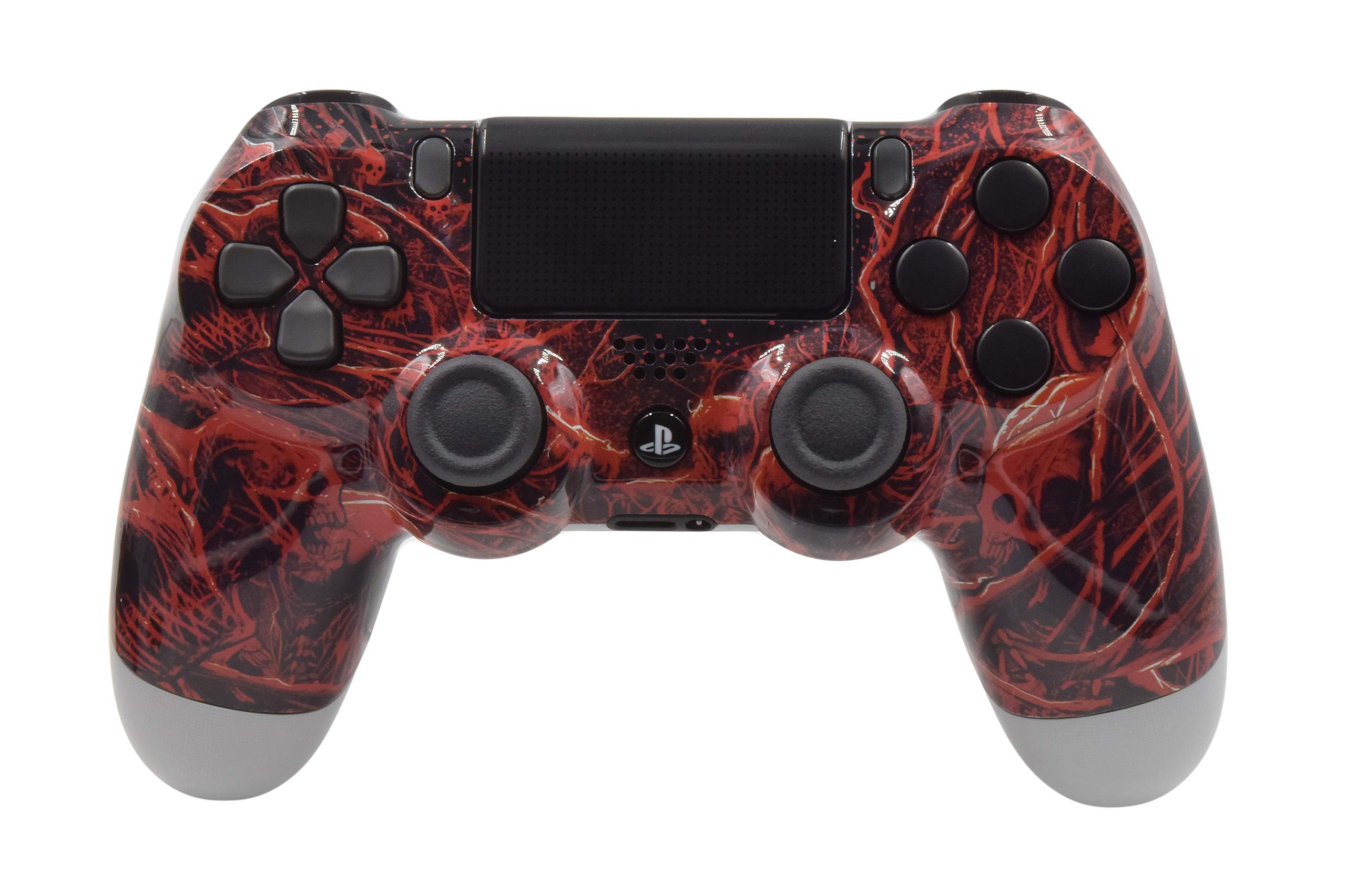 Buy PS4 Modded Pro Controller (Playstation 4) Zombie Skulls