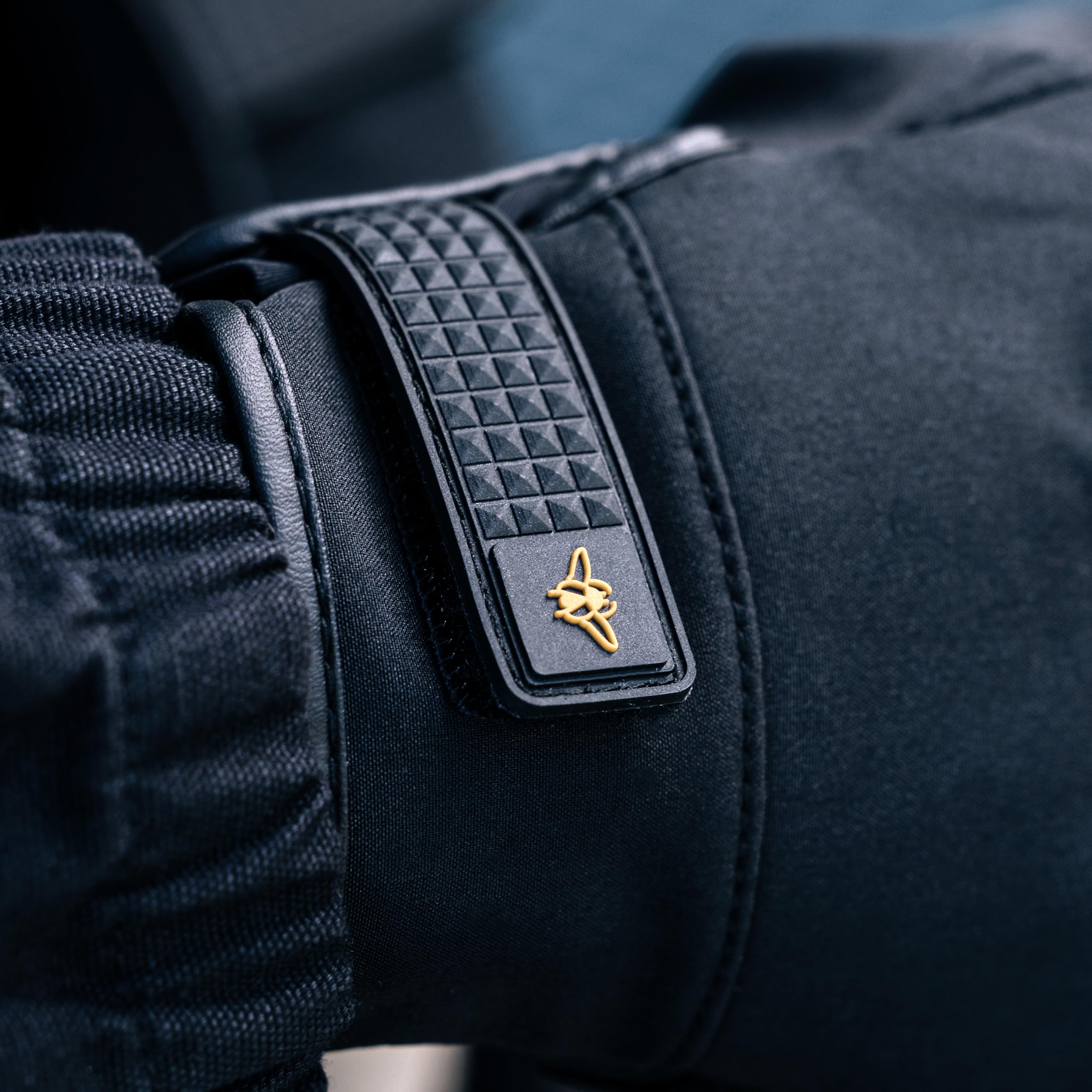 Casr Super Gloves – Gant Moto Homologué Homme Femme, Gant Mi-Saison, Accessoire Moto Étanche Et Coupe-Vent, Tactiles Avec Protection Renforcée Pour Cross, Scooter - Noir