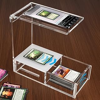 Clear Acrylic Sleeved MTG Cards Scanner Stand