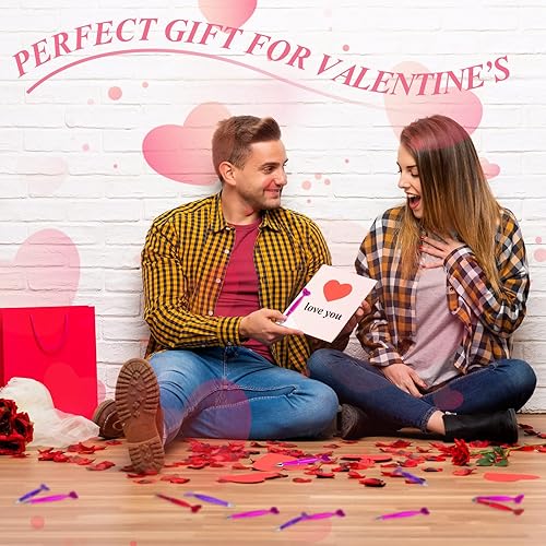 Miniatura 5 de Henoyso Bolígrafos en forma de corazón para el día de San Valentín, bolígrafos de tinta de gel, regalos de fiesta de San Valentín, premios