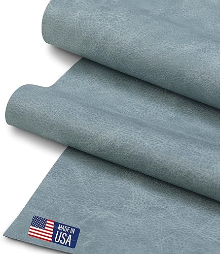 Miniatura 9 de Tela de tapicería de piel sintética, vinilo de cuero sintético grueso y duradero, suave al tacto, material desgastado para bricolaje y manualidades,