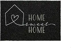 Capacho Vinil Kapazi Super Print 40x60cm para entrada – Estampa Home Love | Antiderrapante Decorativo