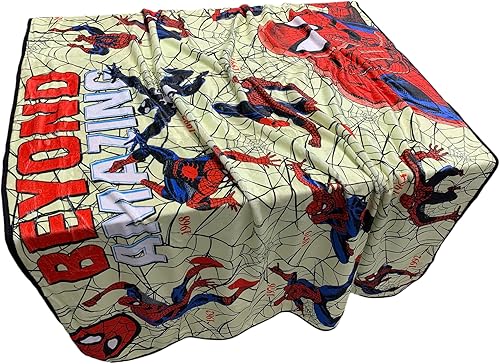Miniatura 7 de Marvel Spider-Man Beyond Amazing 60th - Manta de forro polar de franela súper suave y ligera, 45 x 60 pulgadas
