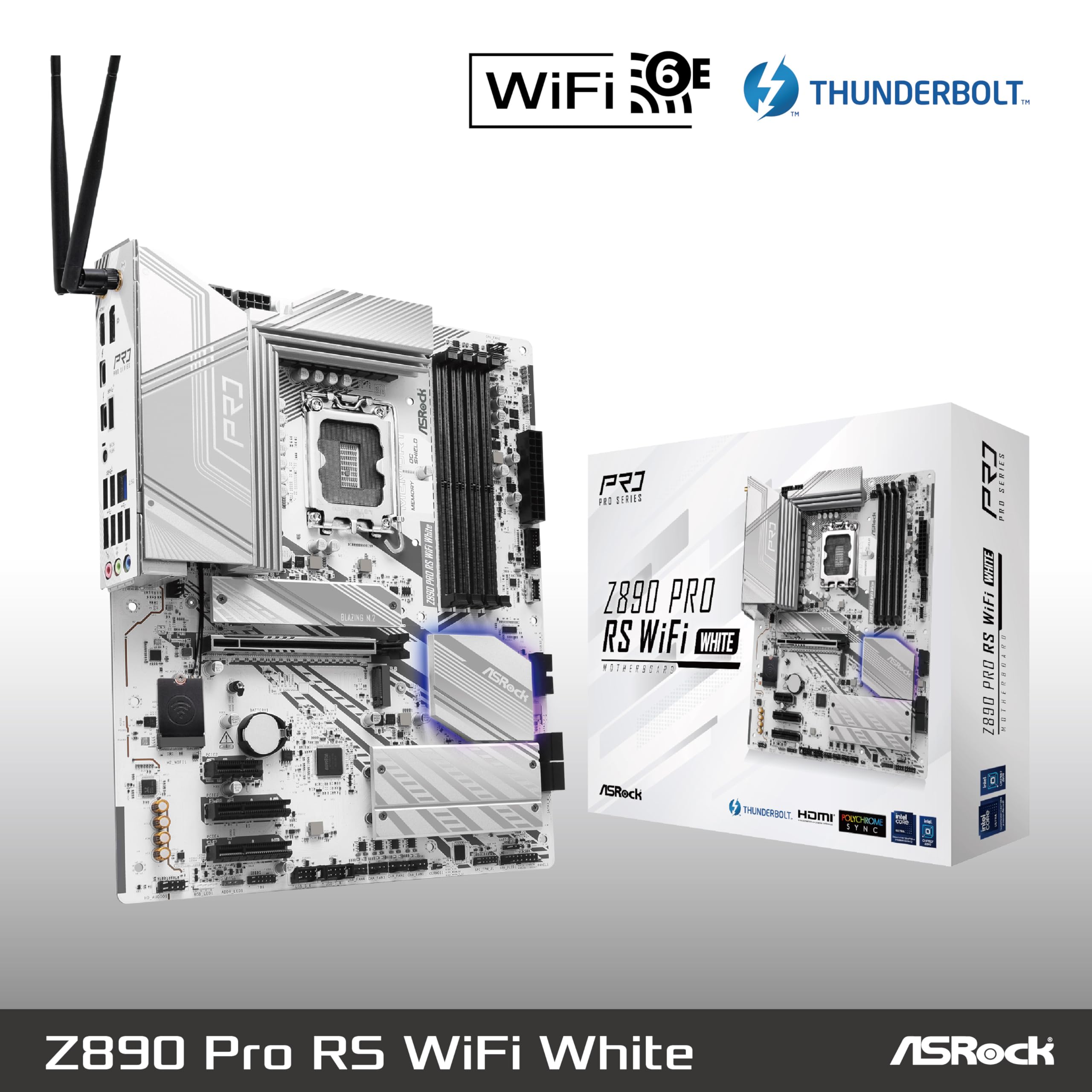 ASRock Z790 PRO RS WiFi マザーボード ASRock > Z790 Pro RS WiFi