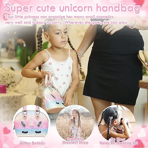 Miniatura 4 de Juego de maquillaje para niñas de 3 a 10 años de edad, juego de maquillaje para niñas, los mejores juguetes para niñas pequeñas, regalos de