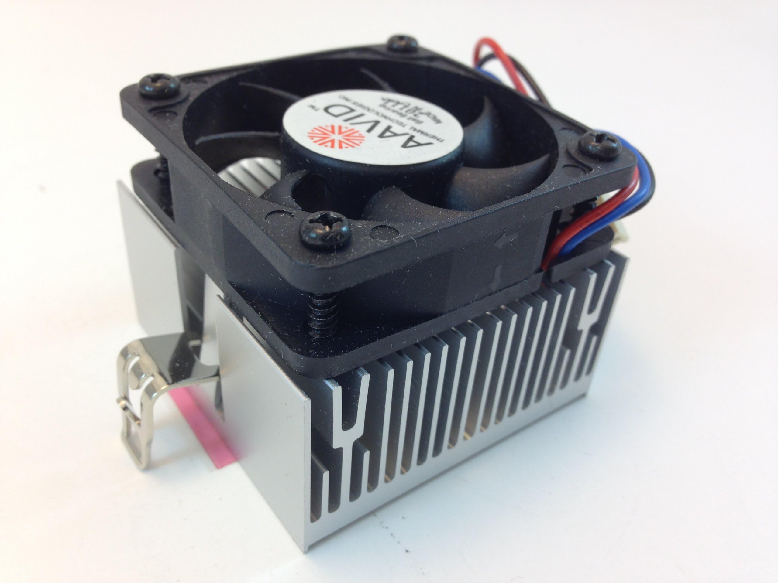 AAVID CPU Cooling Fan & HEATSINK, 50mm Sq. Fan, 50mm X 52mm X 43mm Silver Heatsink & Fan, TX3 3PIN Connector
