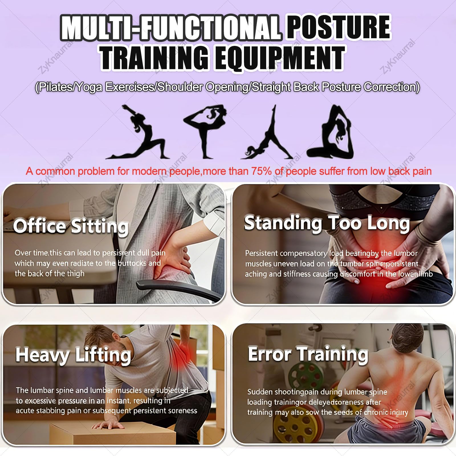 Spine Twist and Stretch Trainer, Low-Impact Crawling Trainingsgerät Zur Linderung Von Rückenschmerzen, Dekompression Der Wirbelsäule, Dehnung Der Beine Und Aktivierung Der Rumpfmuskulatur Black
