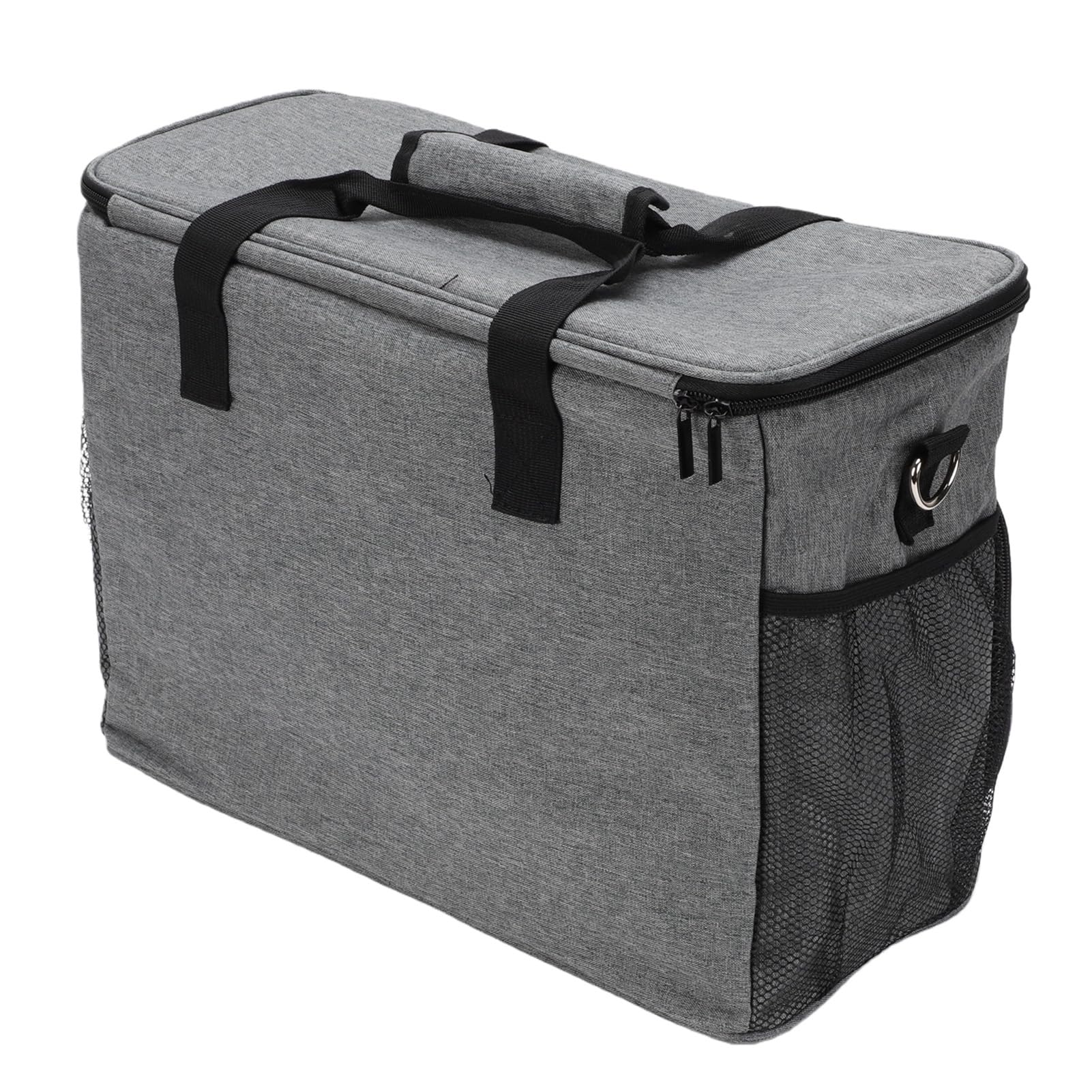 Borsa Protettiva per Console di Gioco con Doppia Opzione di Trasporto per Accessori da Viaggio e Console in Tessuto Oxford da 15,6"