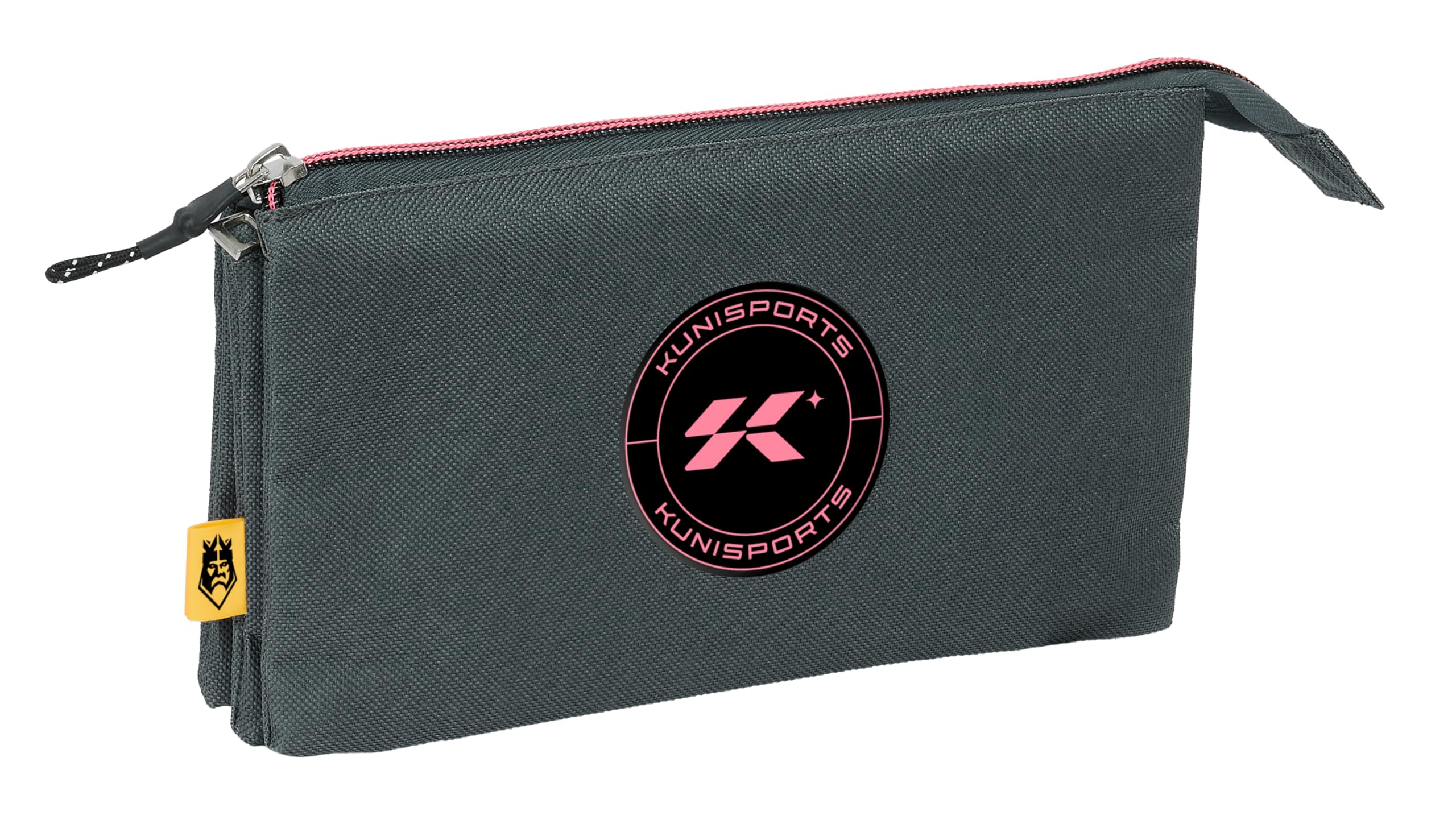 Safta Kings League KUNISPORT, Triple Pencil Case, Children's Pencil Case