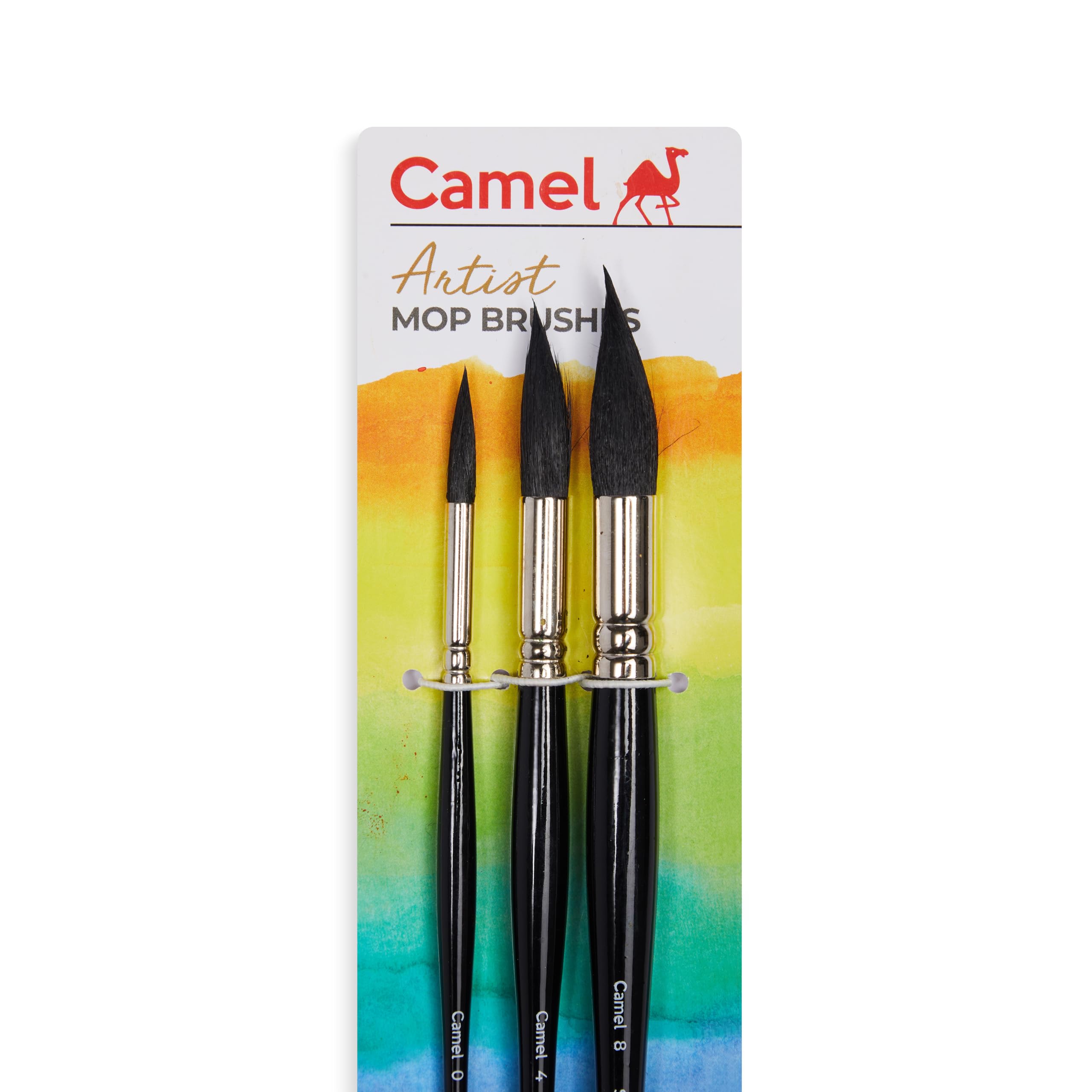 Camel Artist Mop Brush Assorted Pack of 3-image-43
