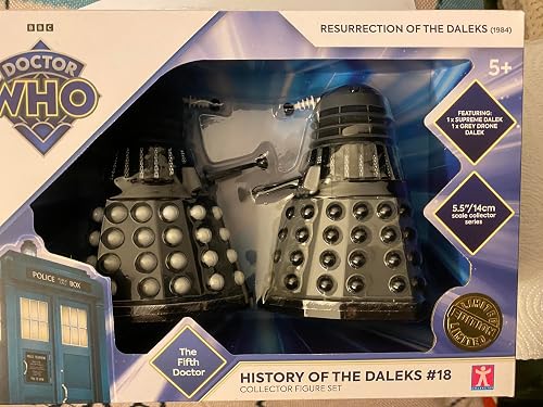 Doctor Who: Historia de los Daleks - Set de figuras de la resurrección de los Daleks 18