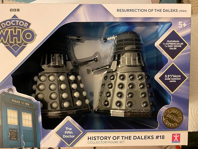 Doctor Who: Historia de los Daleks - Set de figuras de la resurrección de los Daleks 18