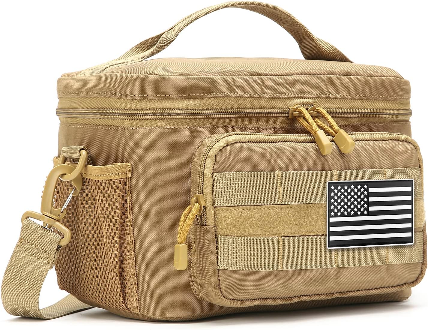 POWNEW Tactical Lunch Box for Men Women, Large Insulated