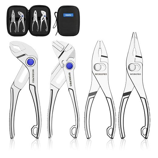 WORKPRO 4-Piece Mini Pliers Set Review &mdash; Compact Alloy, Anti-Rust Pocket Pliers Gift for Men