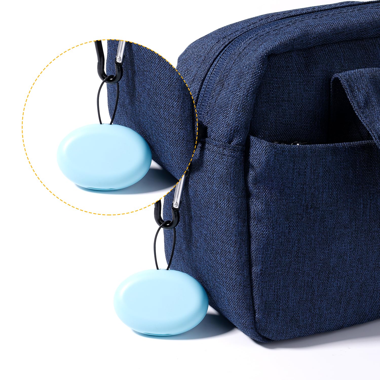 Lot De 2 Étuis De Transport Bouchons D'Oreille Avec Porte-Clés - Protection Et Organisation