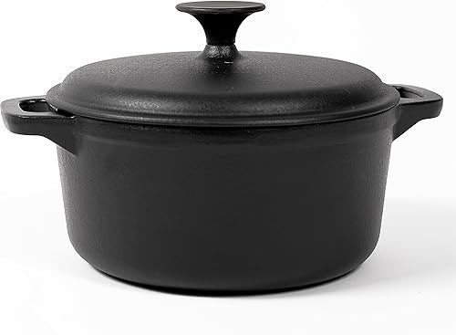 Enameled Cast Iron Casserole 4-Quart