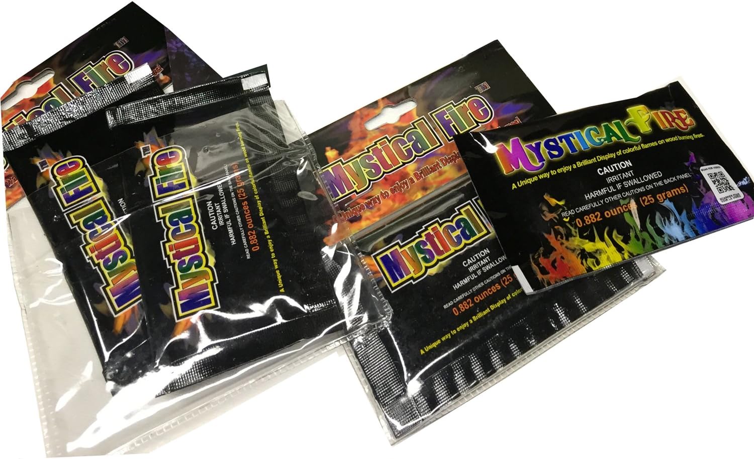 Mystical Fire Campfire Fireplace Colorant Packets (50 Pack) : Home & Kitchen