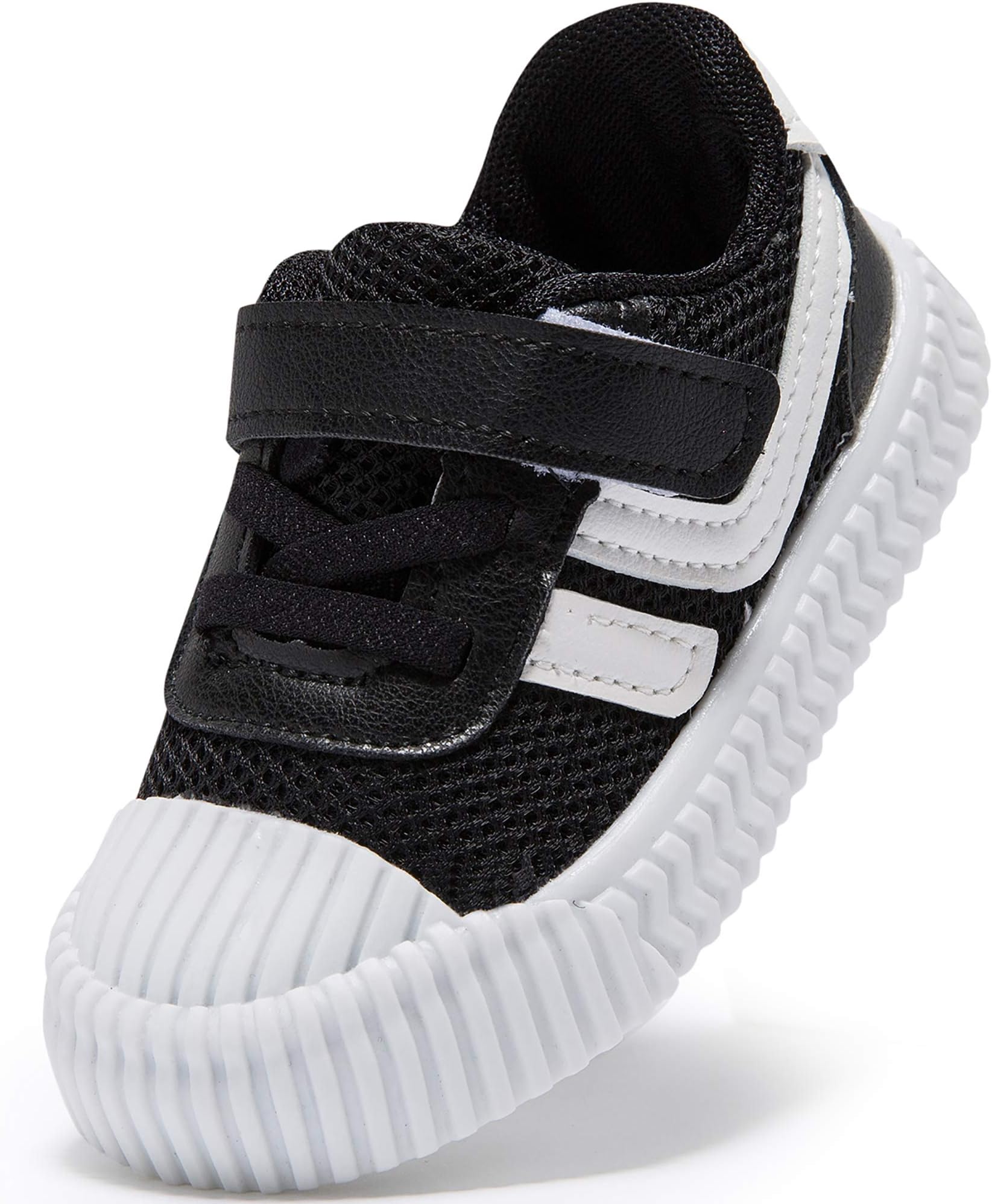 HLMBBBaby Shoes Sneakers for Infant Toddler Girls Boys Kids Babies 6 9 12 18 Months Pre Walker Black