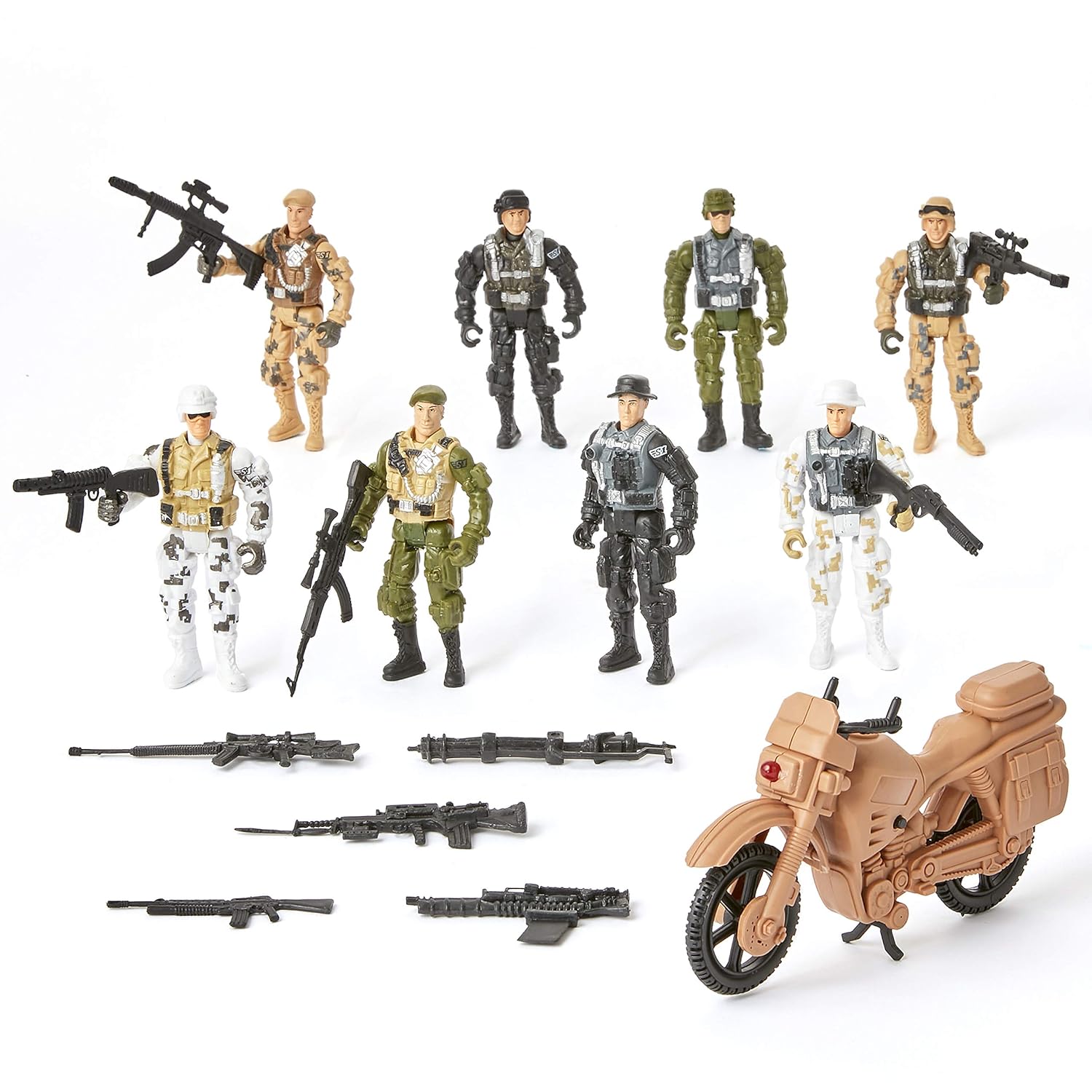 Buy True Heroes Military Action Figures 8pk 2 Online at Low Prices in India Amazon.in