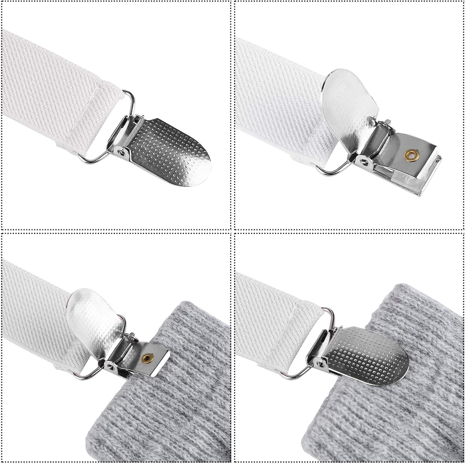 Resinta 2 Pack Mitten Clips Adjustable Kids Gloves Mitten Clips, 24-48 Inches