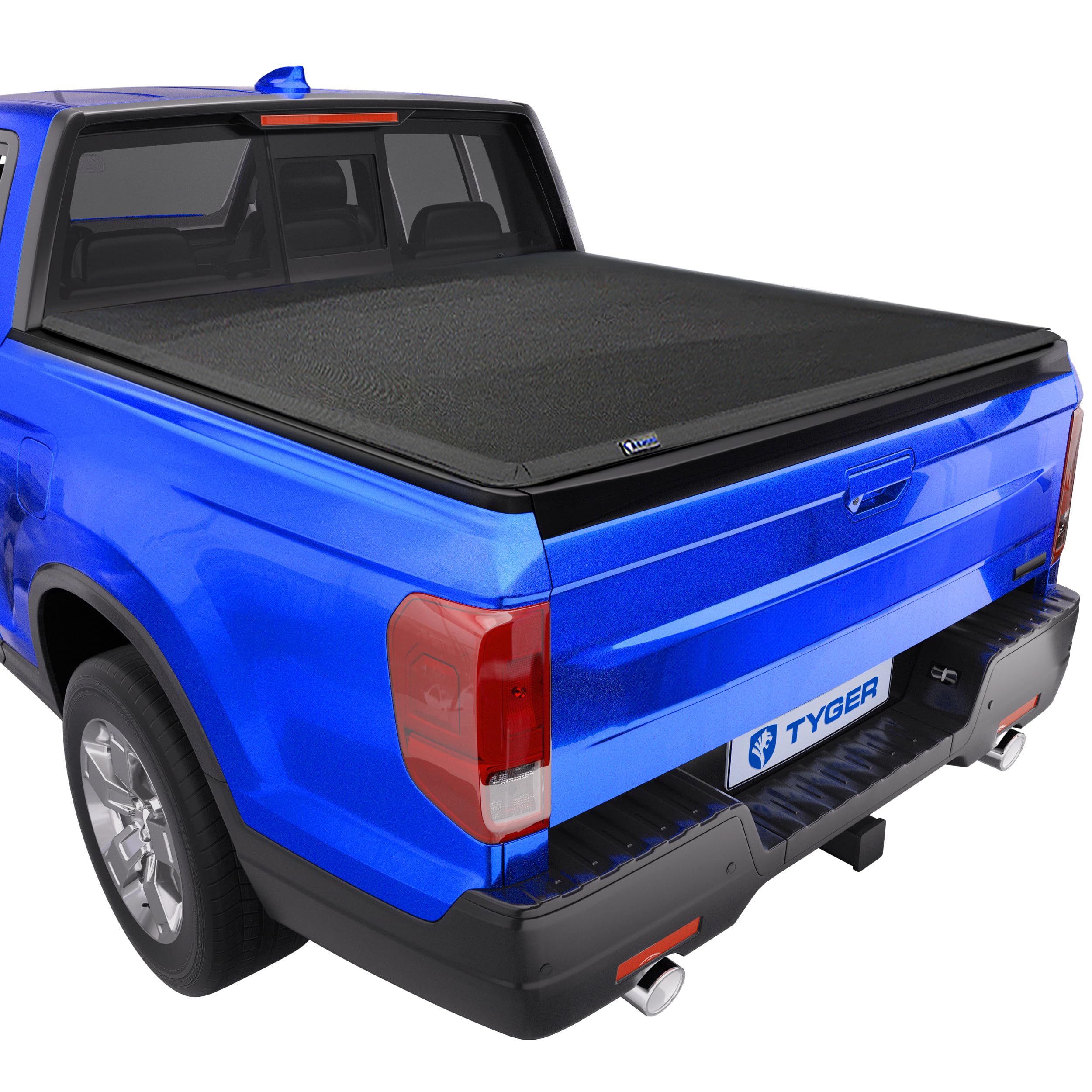 Tyger Auto T3X Soft Tri-Fold in Fabric Truck Bed Tonneau Cover Compatible with 2017-2026 Honda Ridgeline | 5'4" (64") Bed | TG-BC3H1065X