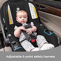 Vista 3 de Diono LiteClik30 RXT SafePlus Infant Car Seat and Base, Rear-Facing for Infants 4-30lbs, SafePlus Engineering, with Infant Insert, UPF 50+ Sunshade