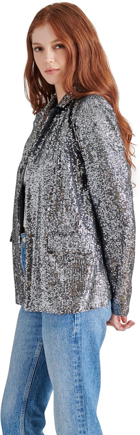Steve Madden Womens Payton Blazer