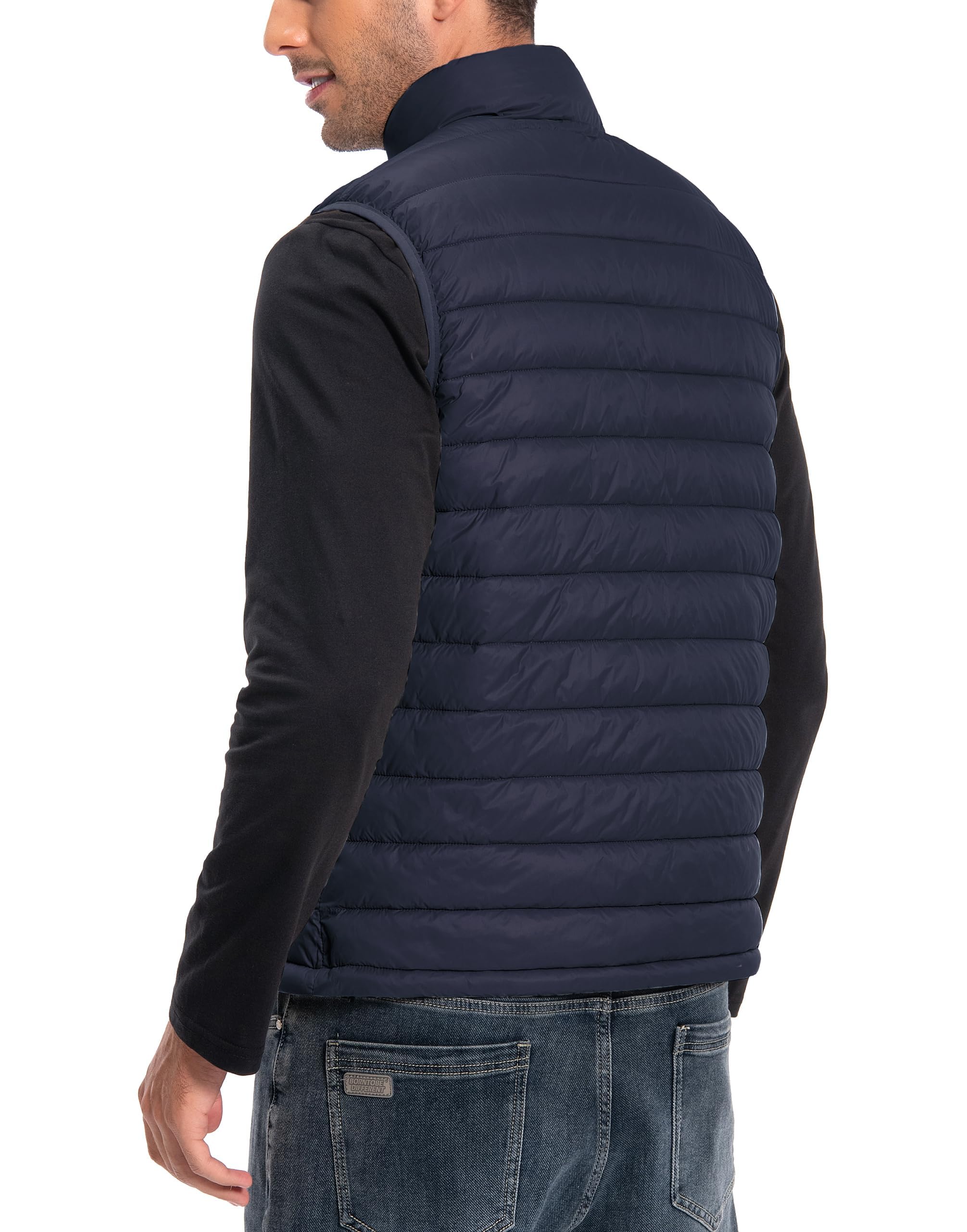 Pioneer Camp Herren Leichte Puffer Steppweste – Wasserabweisend, Packbar, Gefüttert – Outdoor Übergangswesten für Alltag, Arbeit, Sport & Reisen
