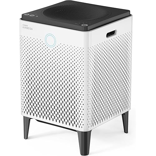 Coway AP-2015F Airmega 400 Smart Air Purifier (Covers 1,560 sq. ft.), True HEPA Air Purifier with Smart Technology, White