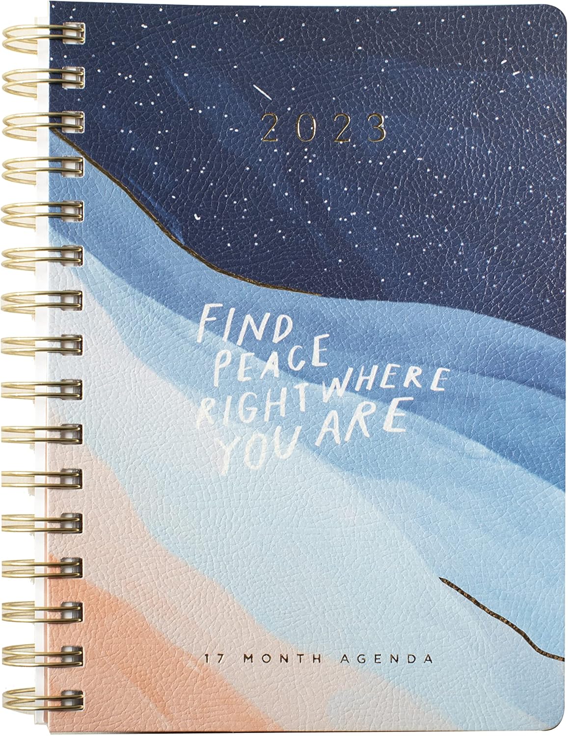 Fringe Studio 2023 Spiral Planner, Aug 2022 Dec 2023, 17 Month Weekly