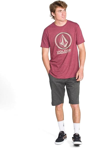 Volcom Men's Vmonty Stretch 22 Chino Shorts Casual Everyday Wear, Relaxed Fit