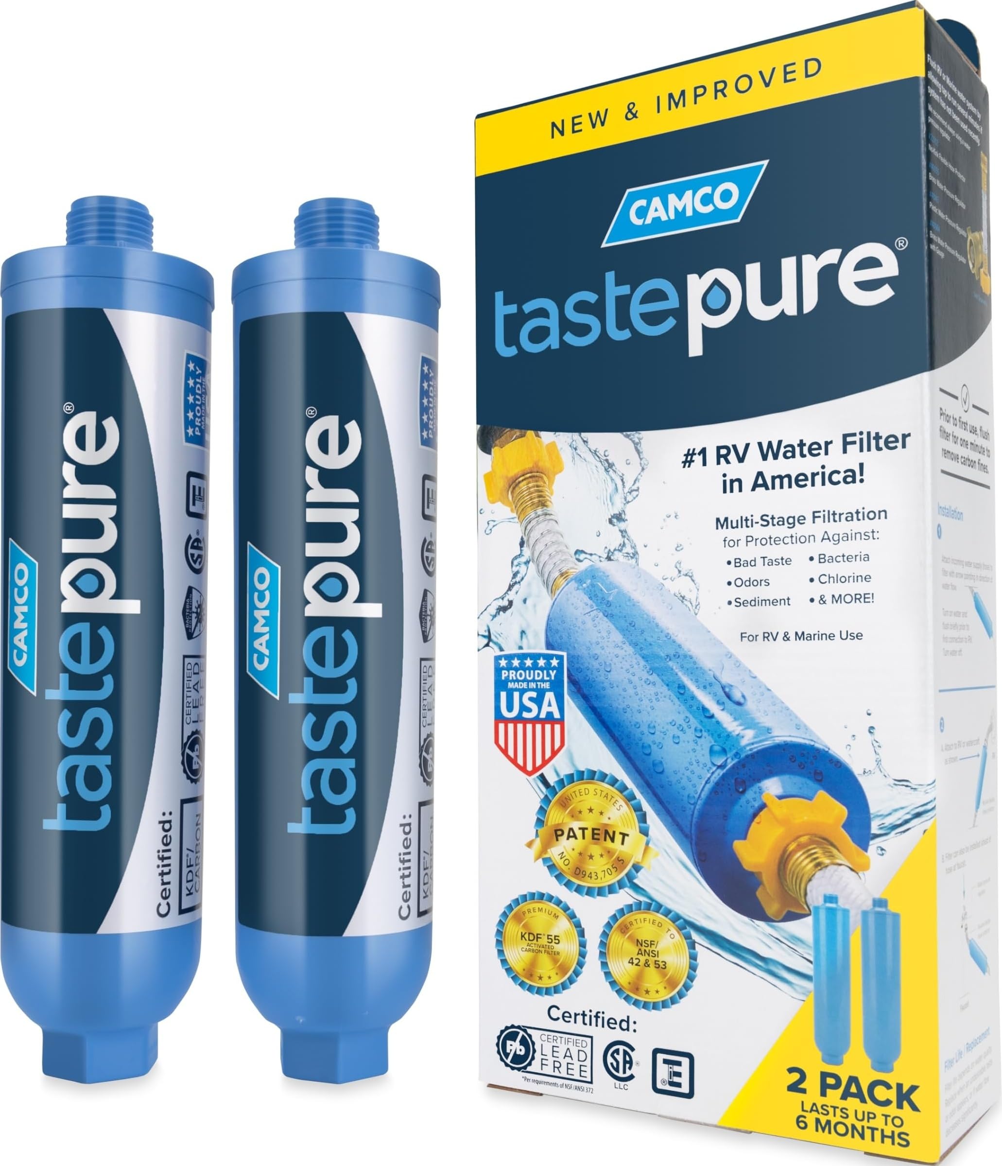 Camco TastePURE - Filtro de Agua