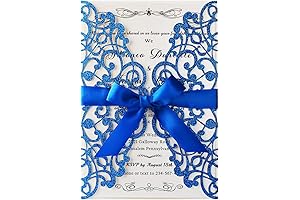 Hosmsua Royal Blue Wedding Invitations
