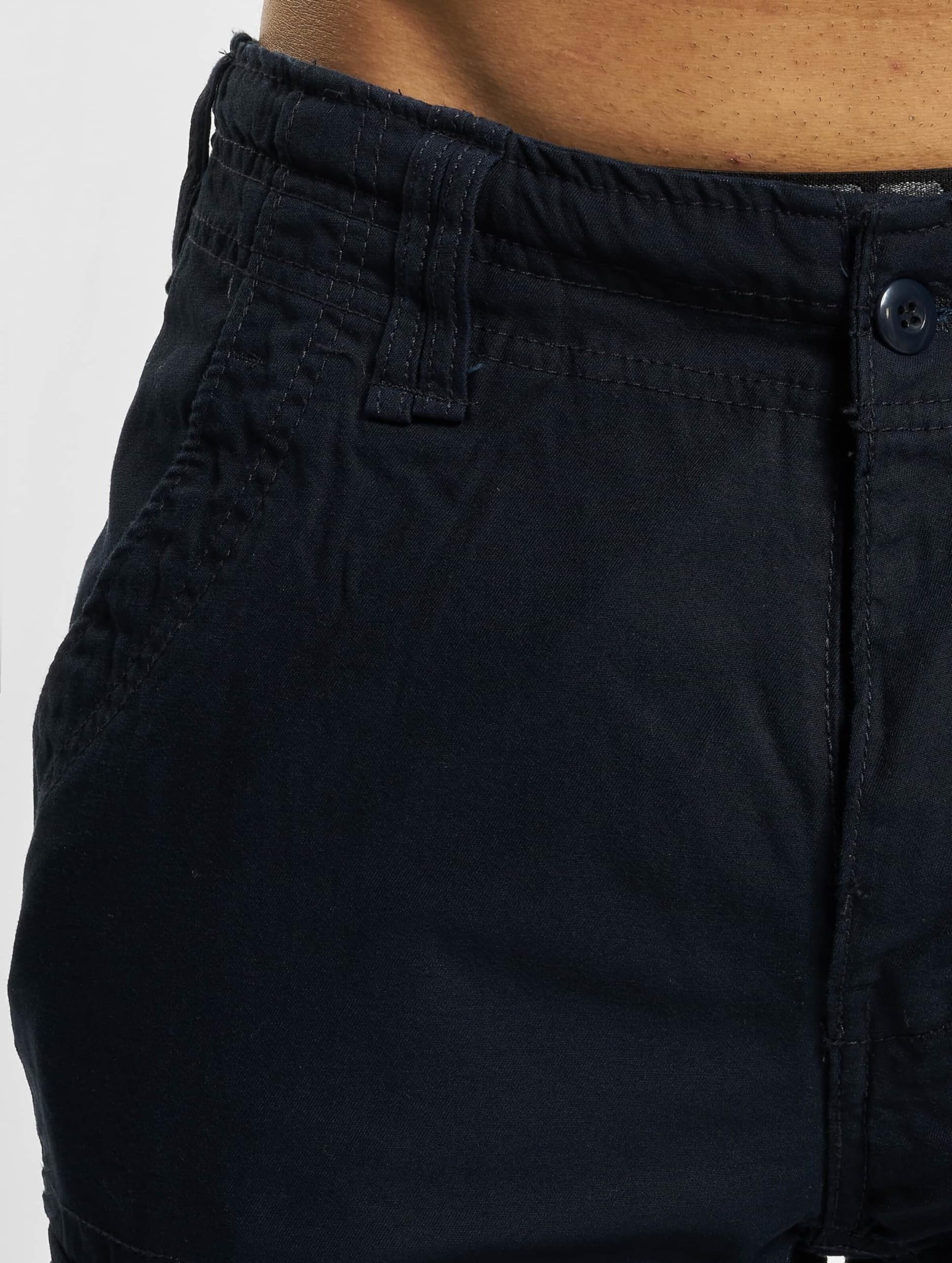 Brandit Pure Vintage Trouser Slim Uomo Pantaloni Modello Cargo Nero Cargo