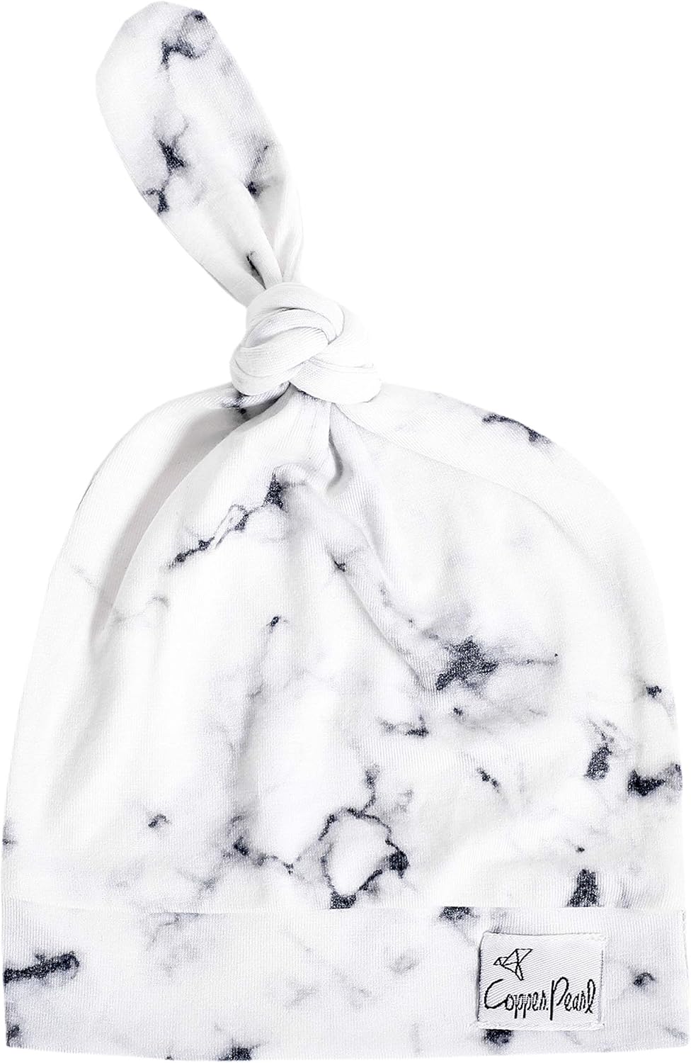 Copper Pearl Baby Beanie Hat Top Knot Stretchy Soft"Marble" b Amazon