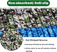 Vista 2 de Piso de Barco de Espuma EVA Cubierta de Espuma de Barco Camuflaje 94"x45"/35"/23" Tapete Antideslizante para Barco Autoadhesivo Rollos de Espuma