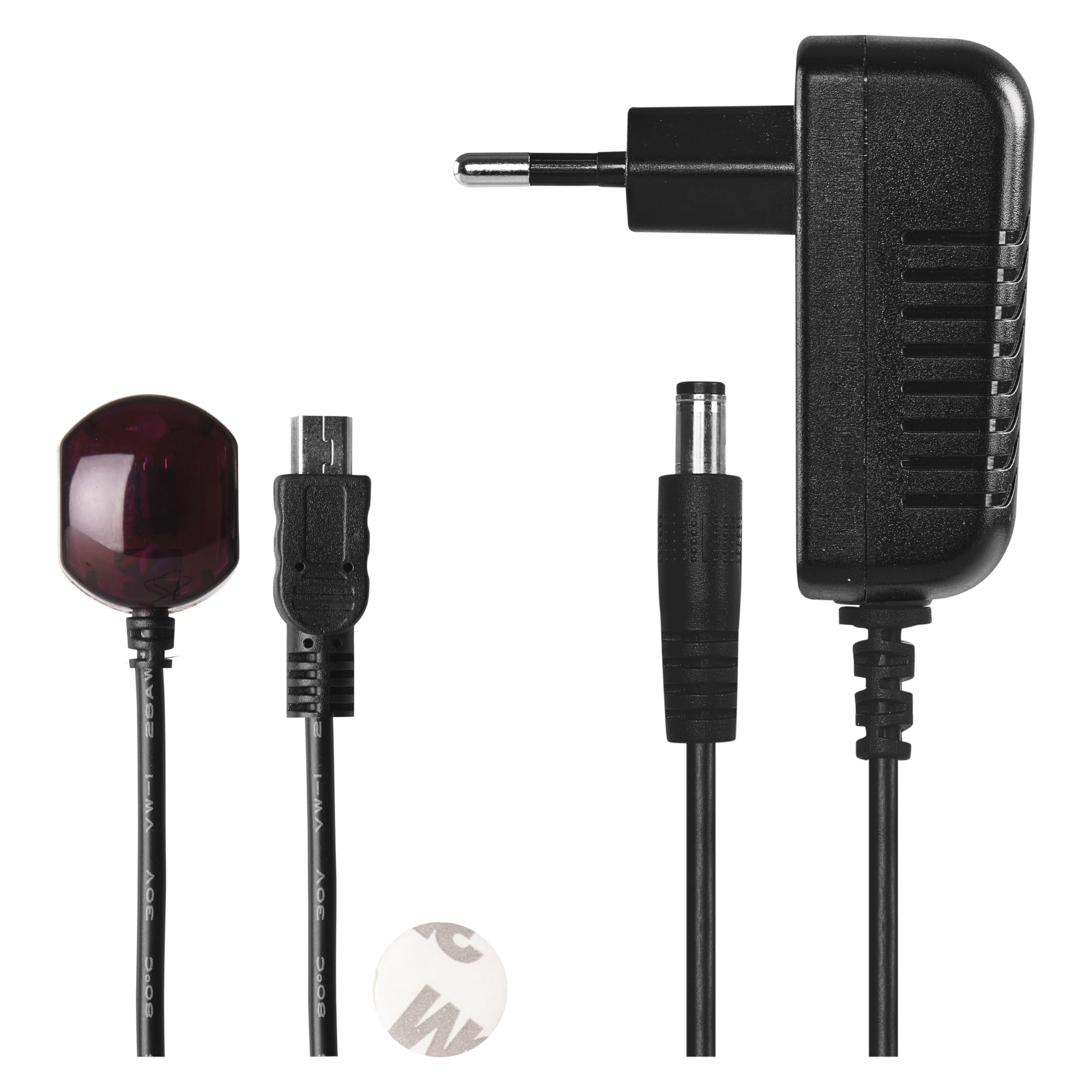 EMOS Decoder DVB-T2, recivitore digitale terrestre H.265 HEVC HD con connessione USB, HDMI, SCART e coassiale, telecomando e infrarossi, PVR, lettore multimediale e funzione EPG, Nero