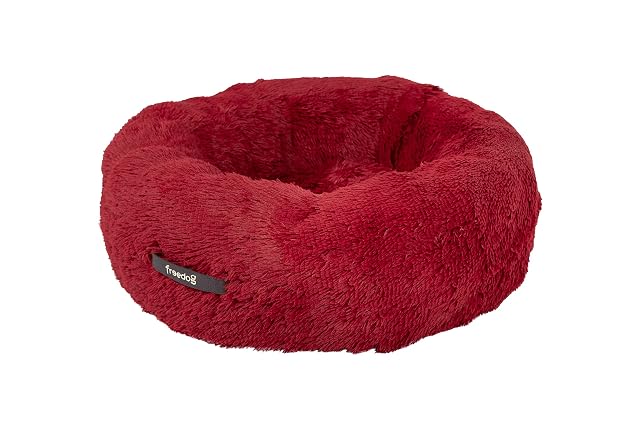 Foto 2 de 6 de Freedog Donut ANTIESTRES Rojo 50CM