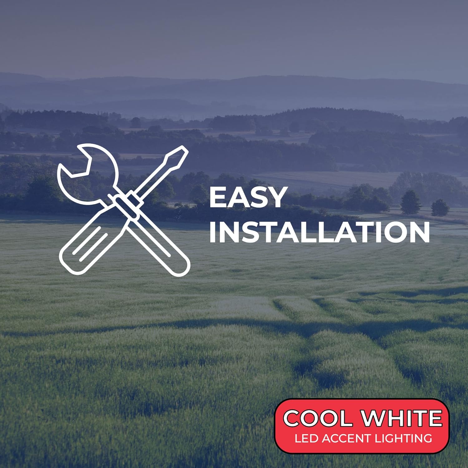 MAXXAIR Maxxshade Plus - Lightweight RV Window Shade, Blocks Out Sunlight & UV Rays, Easy Installation, LED Accent Lighting (00-03901)