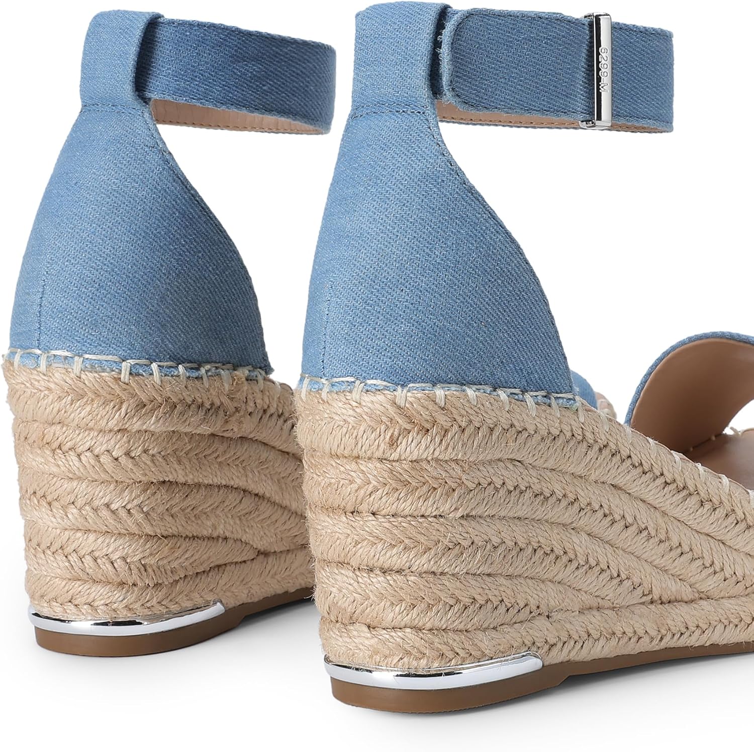 DREAM PAIRS Women's Wedge Sandals Open Toe Espadrilles Sandals Comfortable Dressy Ankle Strap Platform Sandals Suitable for Work Beach Summer Shoes - Image 7