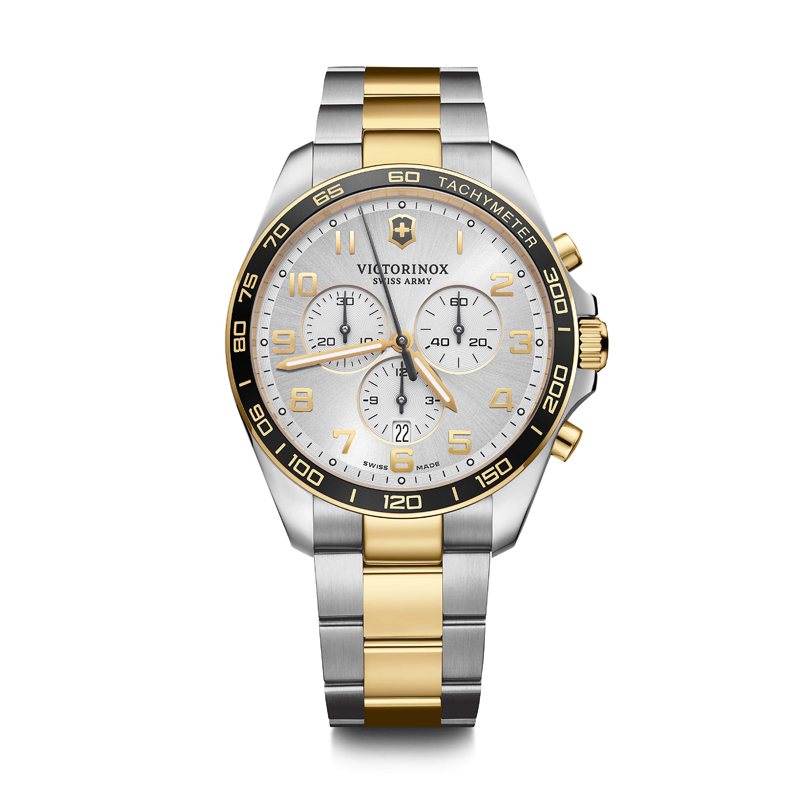 See full amazon price history chart for Victorinox Swiss Analog Watch for Men - Grey Dial with Bi Colour Stainless Steel Bracelet, Stylish Wrist Watch for Casual Wear - FieldForce Classic Chrono (42 mm) Victorinox Swiss Analog Watch for Men - Grey Dial with Bi Colour Stainless Steel Bracelet, Stylish Wrist Watch for Casual Wear - FieldForce Classic Chrono (42 mm) (B08BPF7NX4) Amazon Price History, Amazon Price Tracker