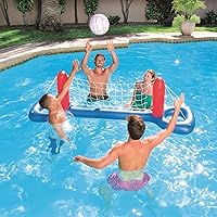 Vista 3 de H2OGO! Juego de voleibol inflable para piscina