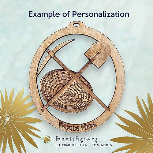 Miniatura 2 de Personalized Gold Mining Ornament