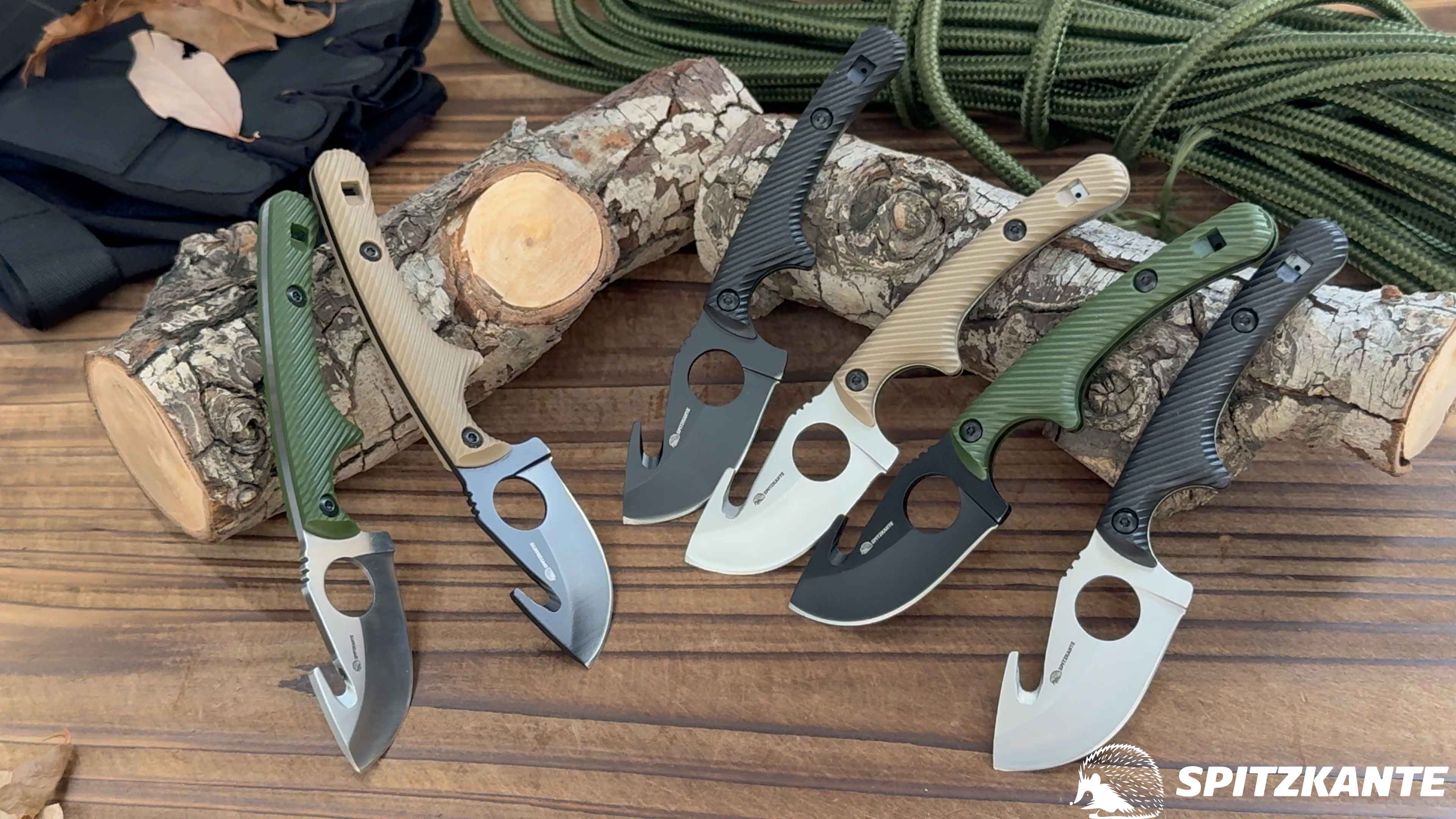 Amazon.com : SPITZKANTE Small Hunting Knife HO-YN, Compact Fixed