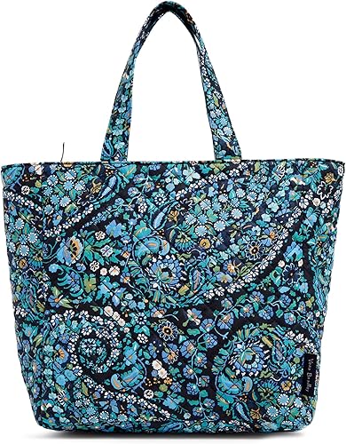 Miniatura 6 de Vera Bradley Lonchera de algodón para el almuerzo, botánica Ditsy