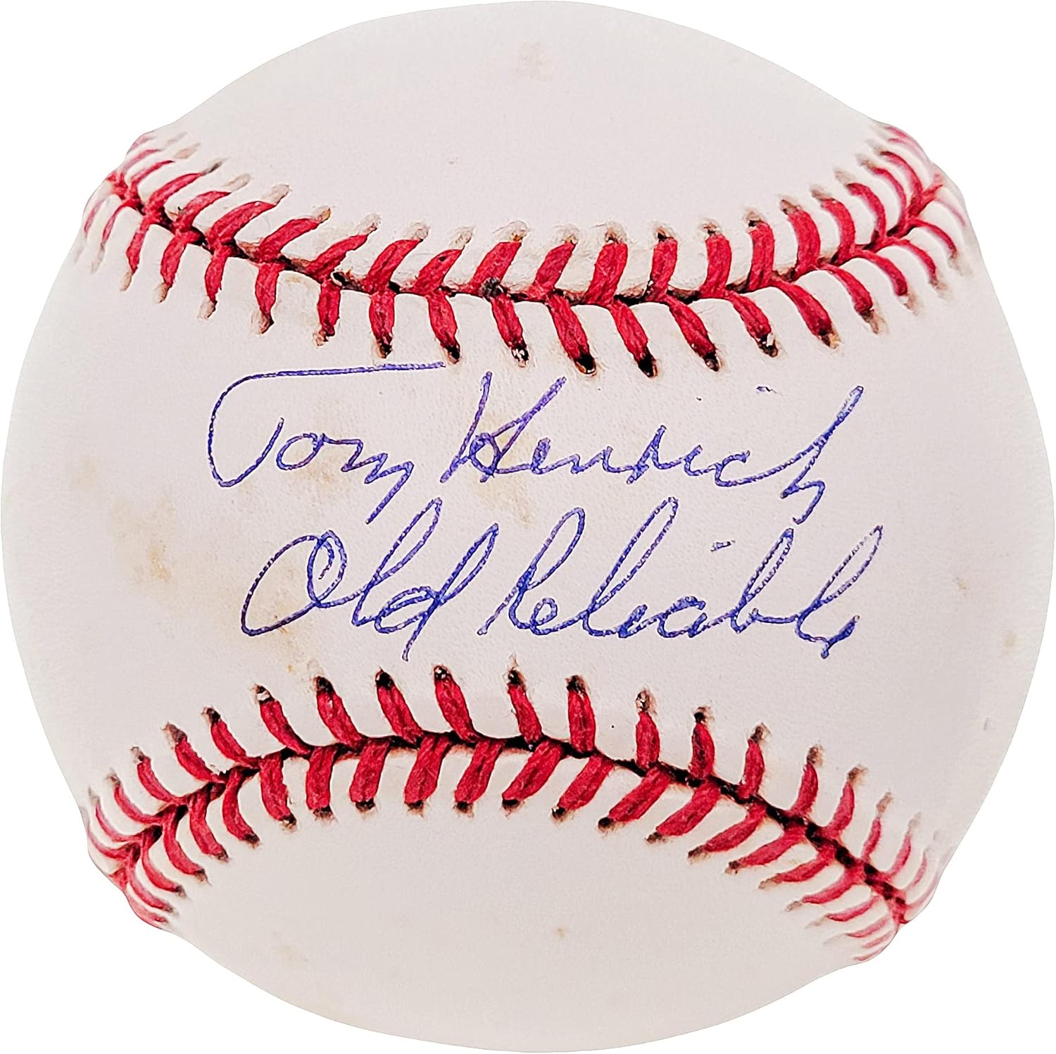 Tommy Tom Henrich Autographed Official AL Baseball "Old Reliable" Beckett BAS #F26982