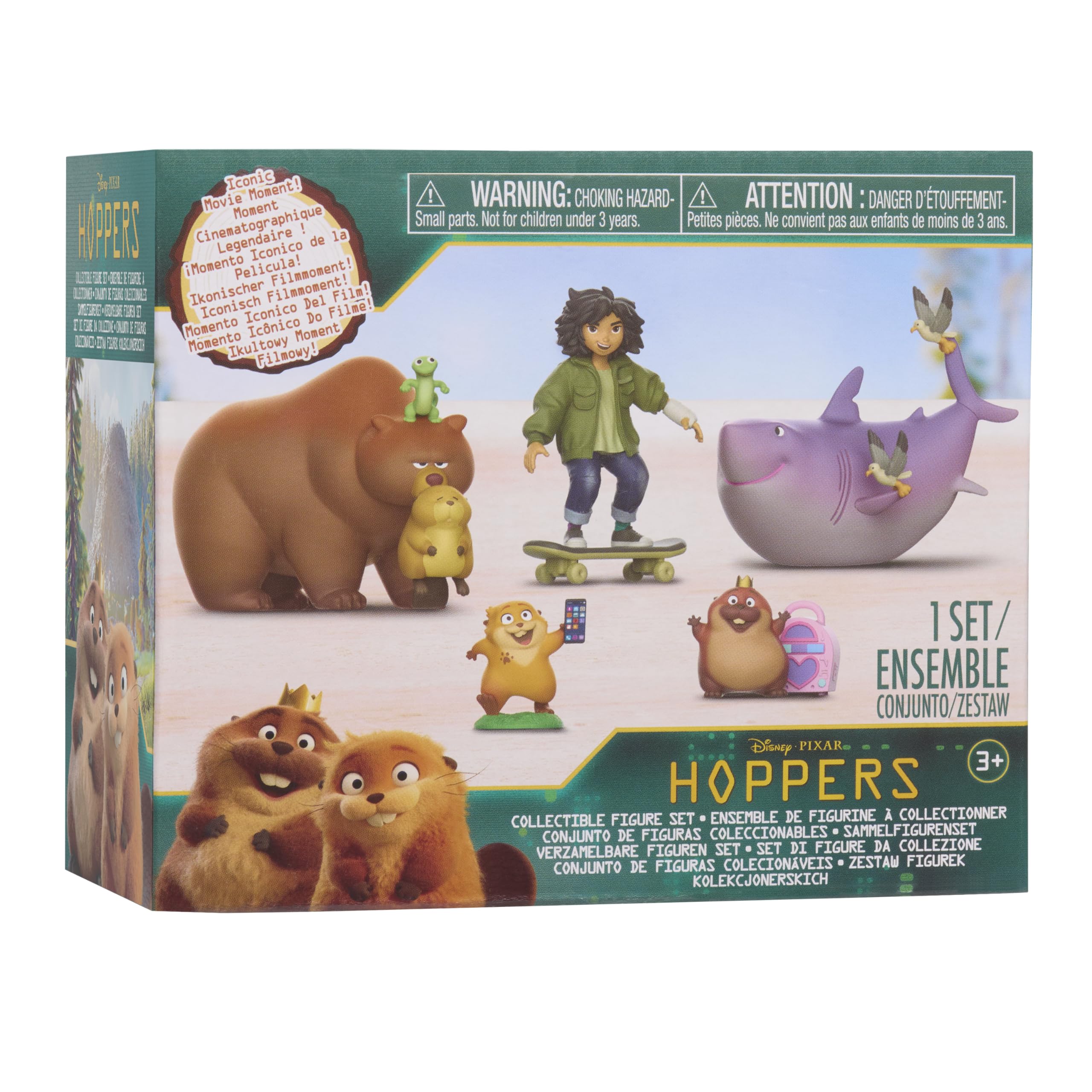 Figuras Disney y Pixar Hoppers de Just Play para niños de 3 años 8